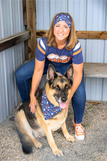 Go Tigers Bandana &amp; Headband Set - Mutty Mornings