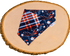 Go Tigers Plaid Reversible Pet Bandana - Mutty Mornings