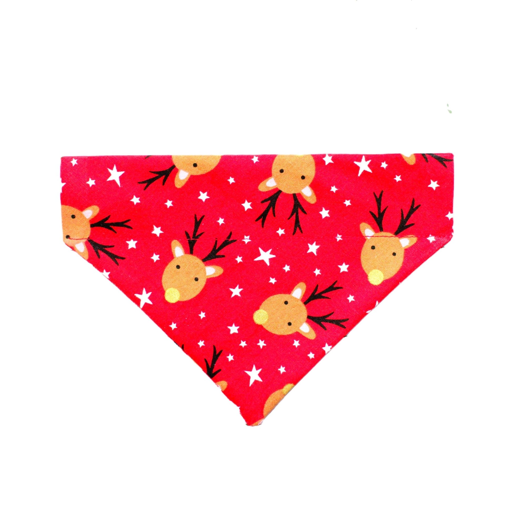 Gold Nose Reindeer Pet Bandana - Mutty Mornings