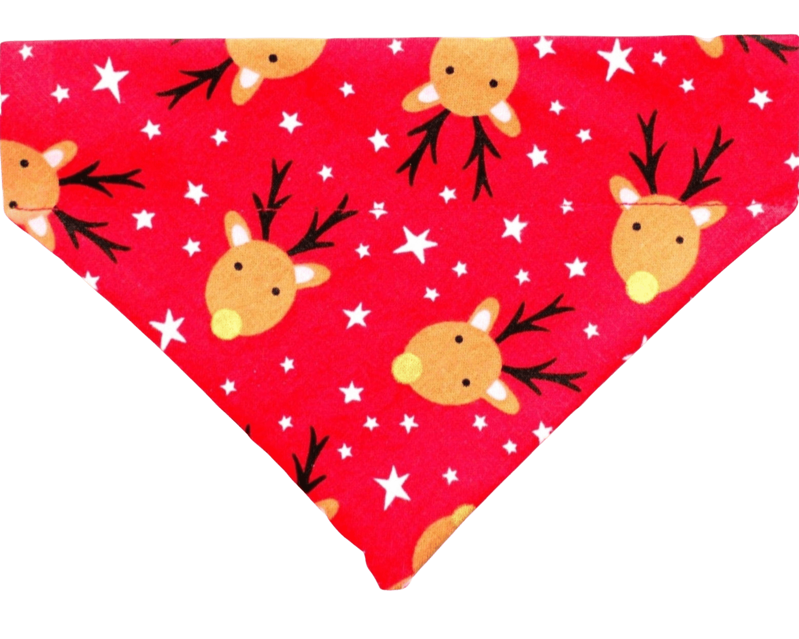 Gold Nose Reindeer Pet Bandana - Mutty Mornings