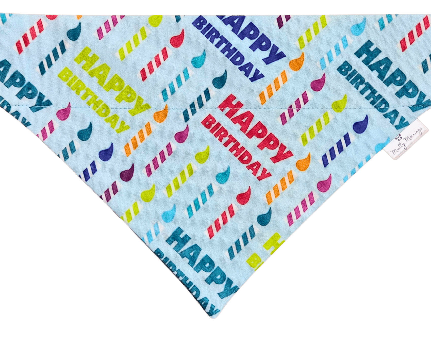 Happy Birthday Pet Bandana - Mutty Mornings