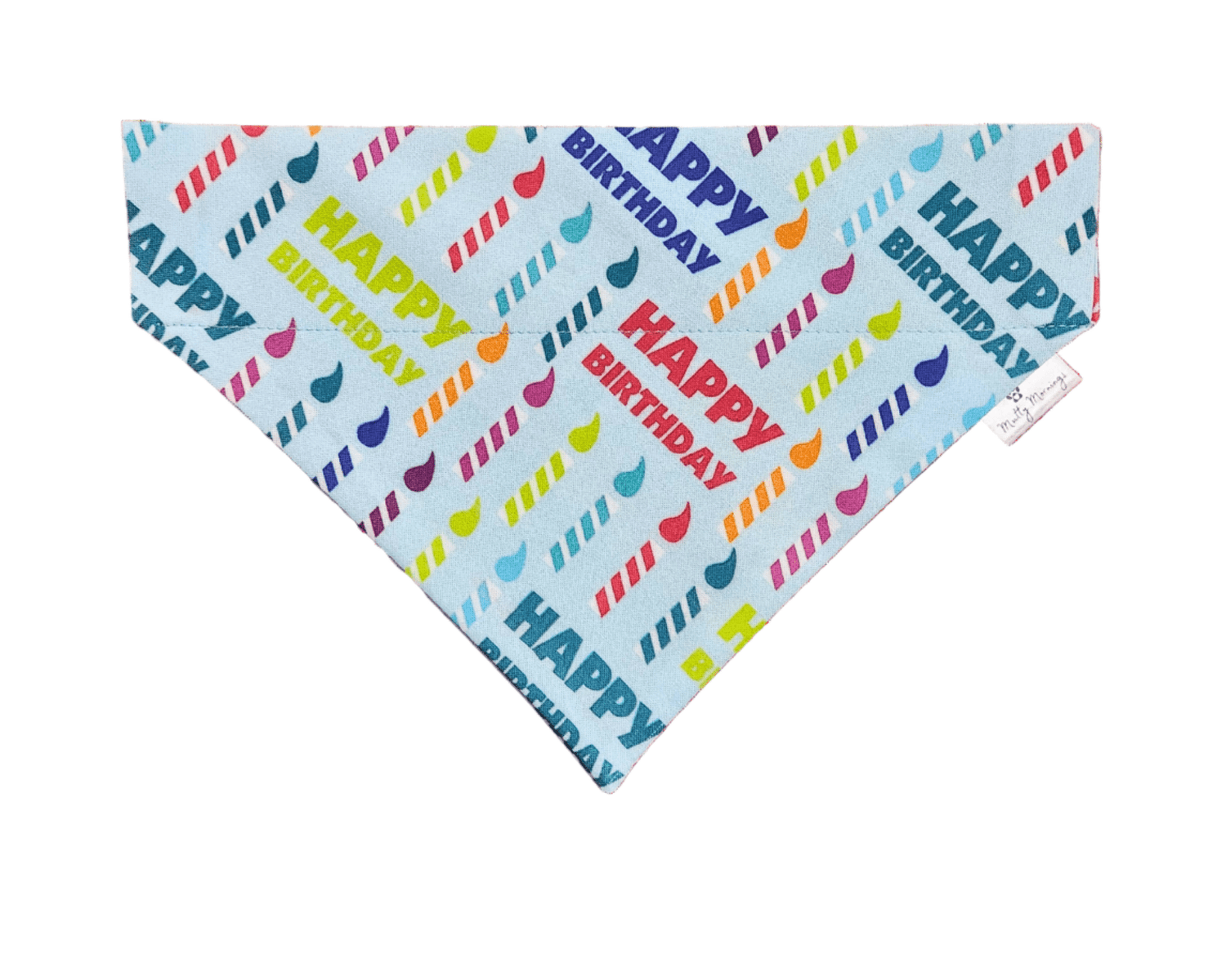 Happy Birthday Pet Bandana - Mutty Mornings