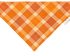 Harvest Honey Plaid Pet Bandana - Mutty Mornings