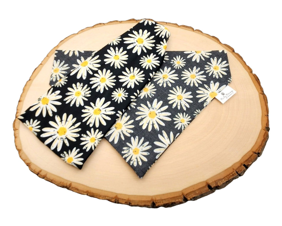 Hazy Daisy Bandana &amp; Headband Set - Mutty Mornings
