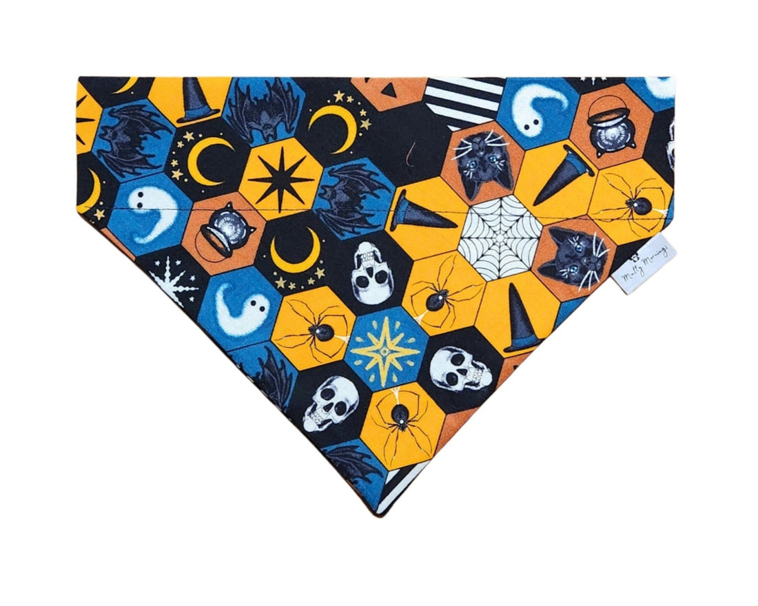Hex Marks the Spot Pet Bandana - Mutty Mornings