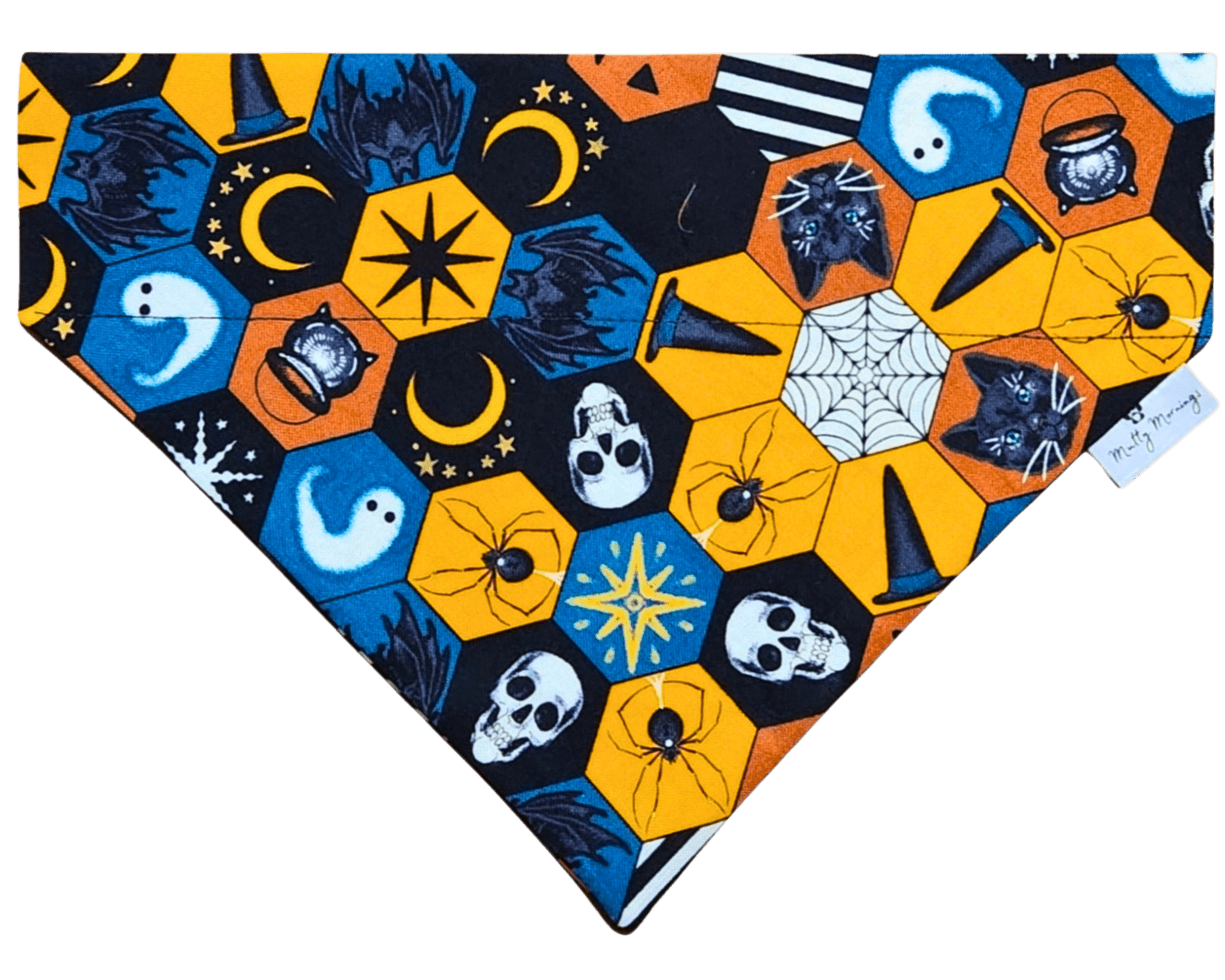 Hex Marks the Spot Pet Bandana - Mutty Mornings