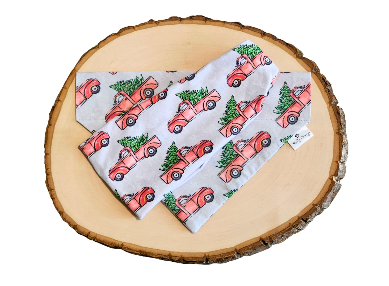 Holiday Hauler Bandana &amp; Headband Set - Mutty Mornings