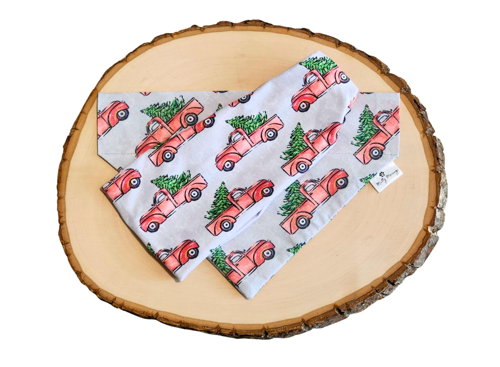 Holiday Hauler Bandana &amp; Headband Set - Mutty Mornings