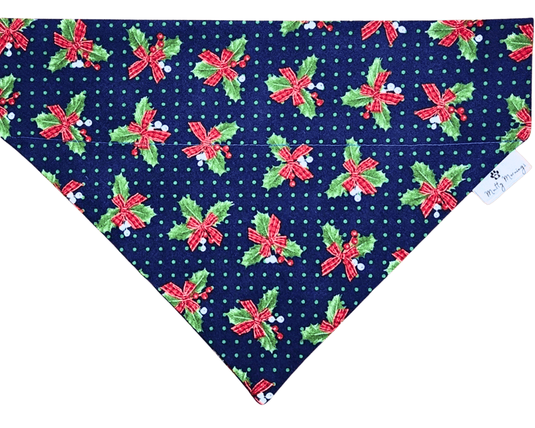 Holly Jolly Pet Bandana - Mutty Mornings