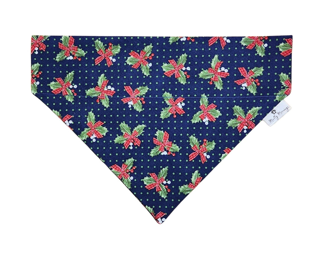 Holly Jolly Pet Bandana - Mutty Mornings