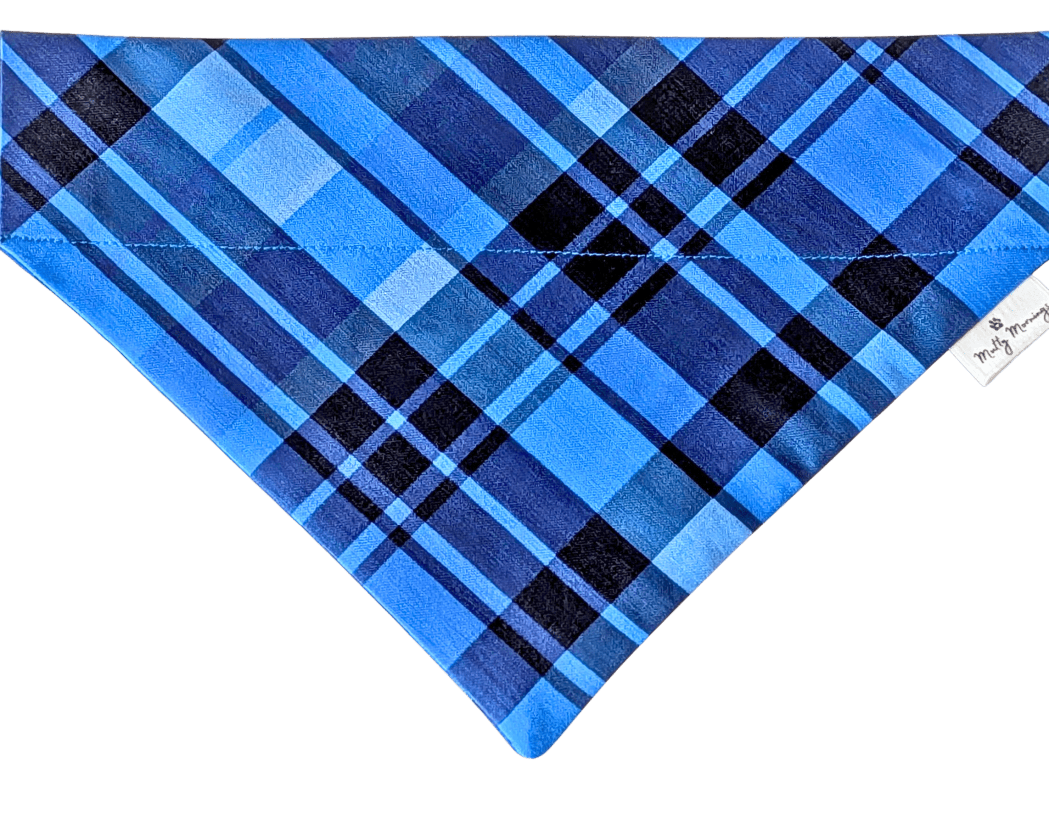 Lake Effect Plaid Pet Bandana - Mutty Mornings