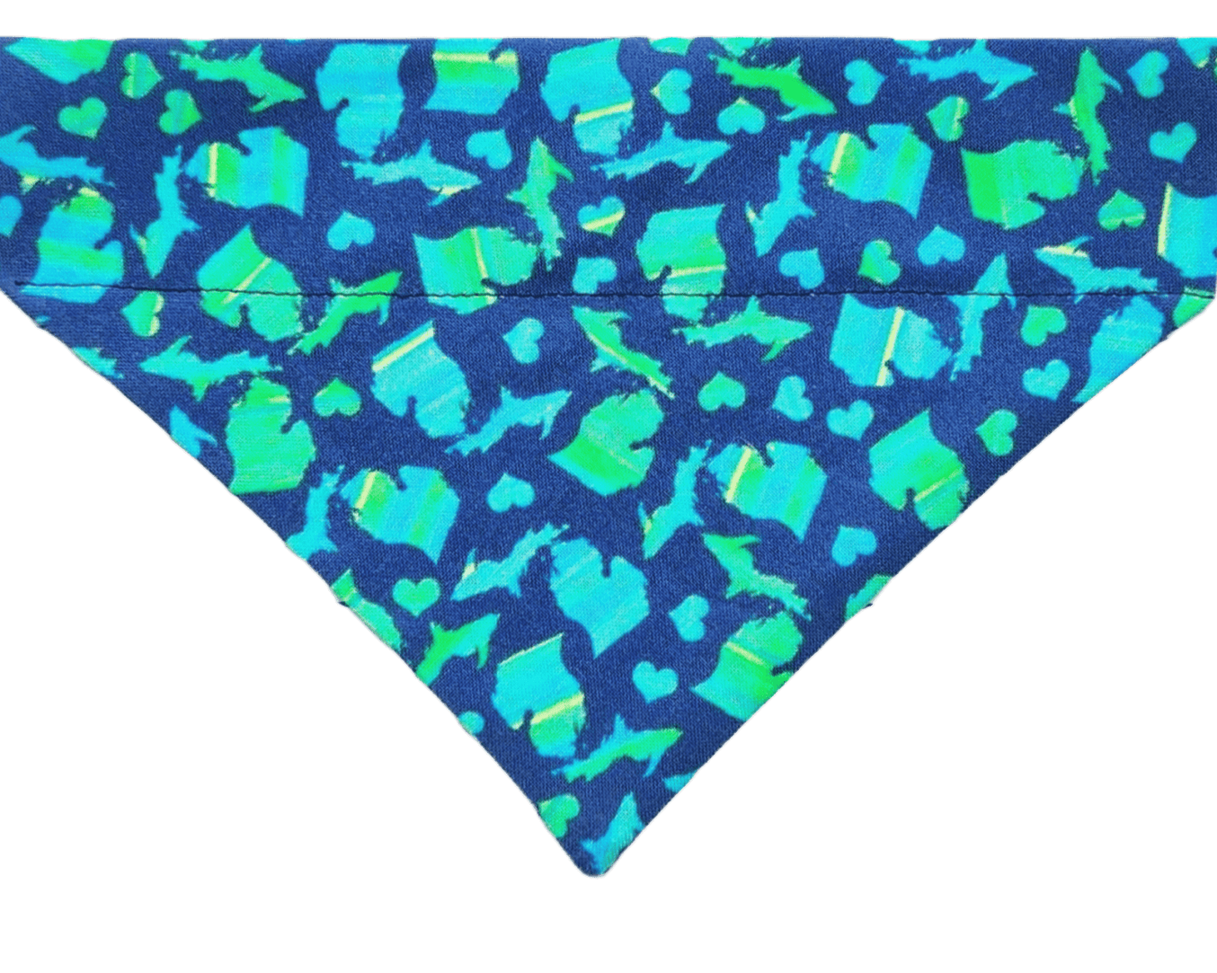 Lake Michigan Mitten Pet Bandana - Mutty Mornings