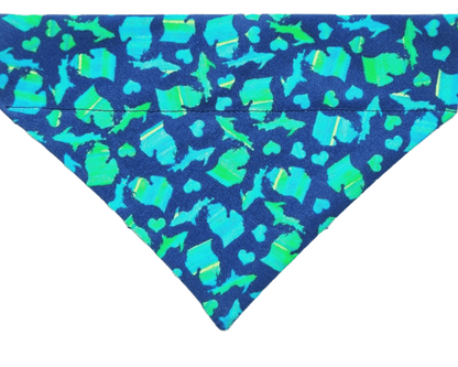 Lake Michigan Mitten Pet Bandana - Mutty Mornings