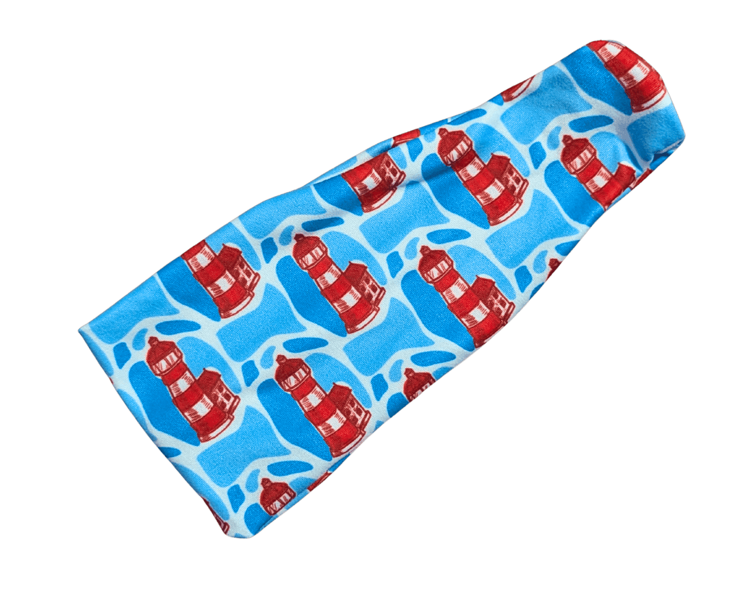 Lighthouse Bandana &amp; Headband Set - Mutty Mornings
