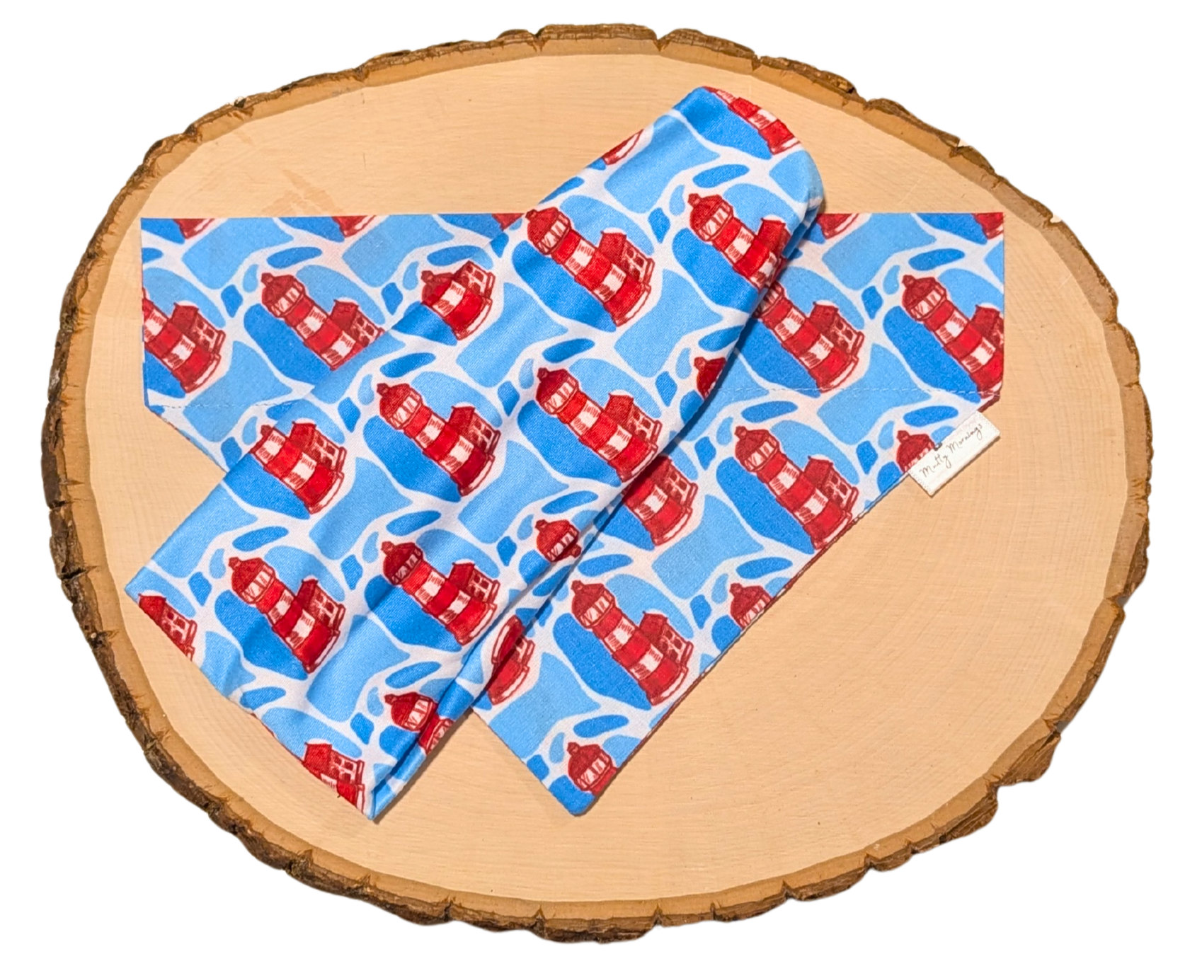 Lighthouse Bandana &amp; Headband Set - Mutty Mornings
