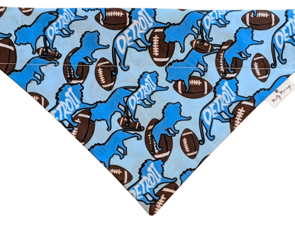 Lions of Detroit Pet Bandana - Mutty Mornings