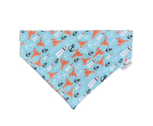 Lobsters & Lighthouses Pet Bandana - Mutty Mornings