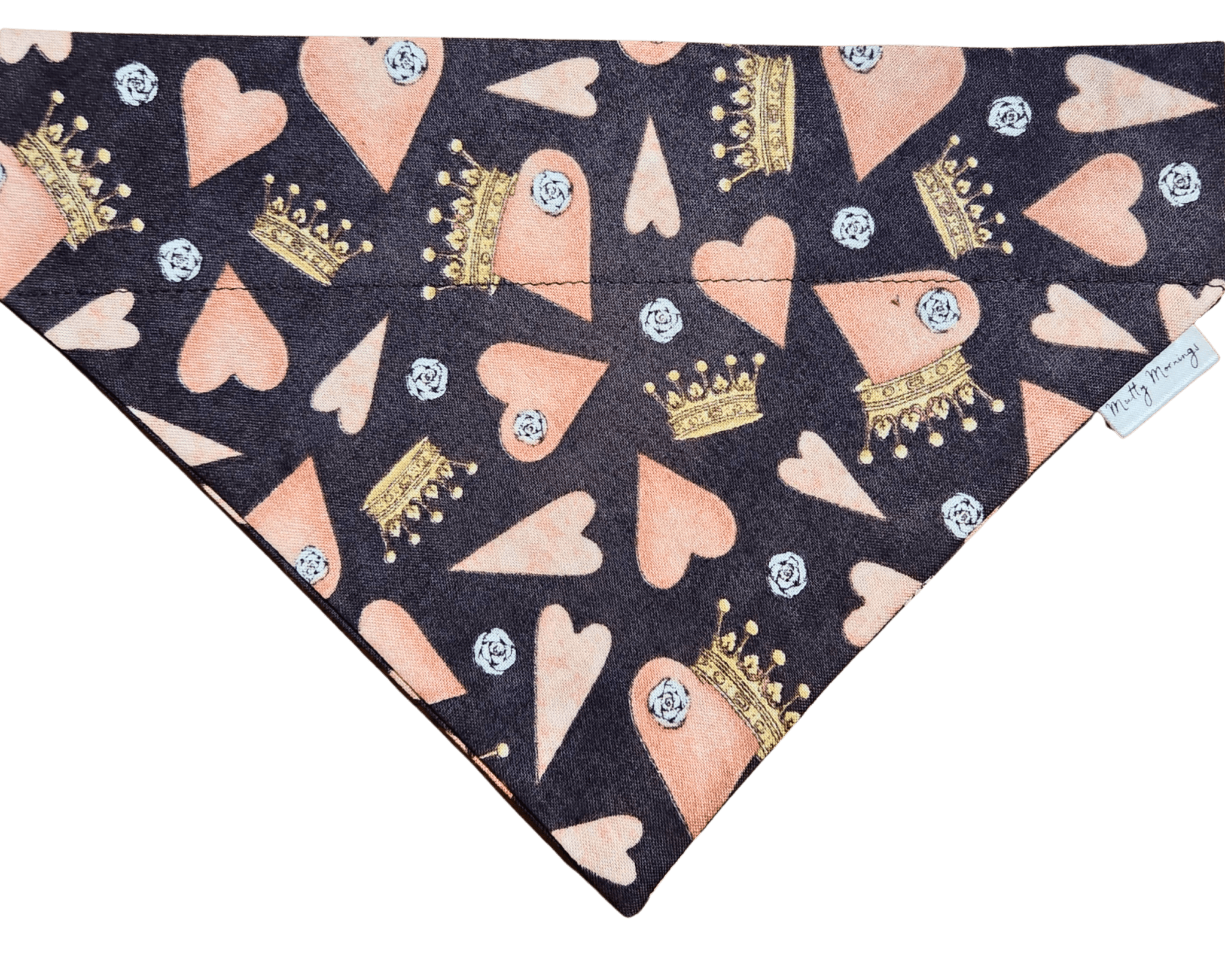 Love You, Queen Pet Bandana - Mutty Mornings