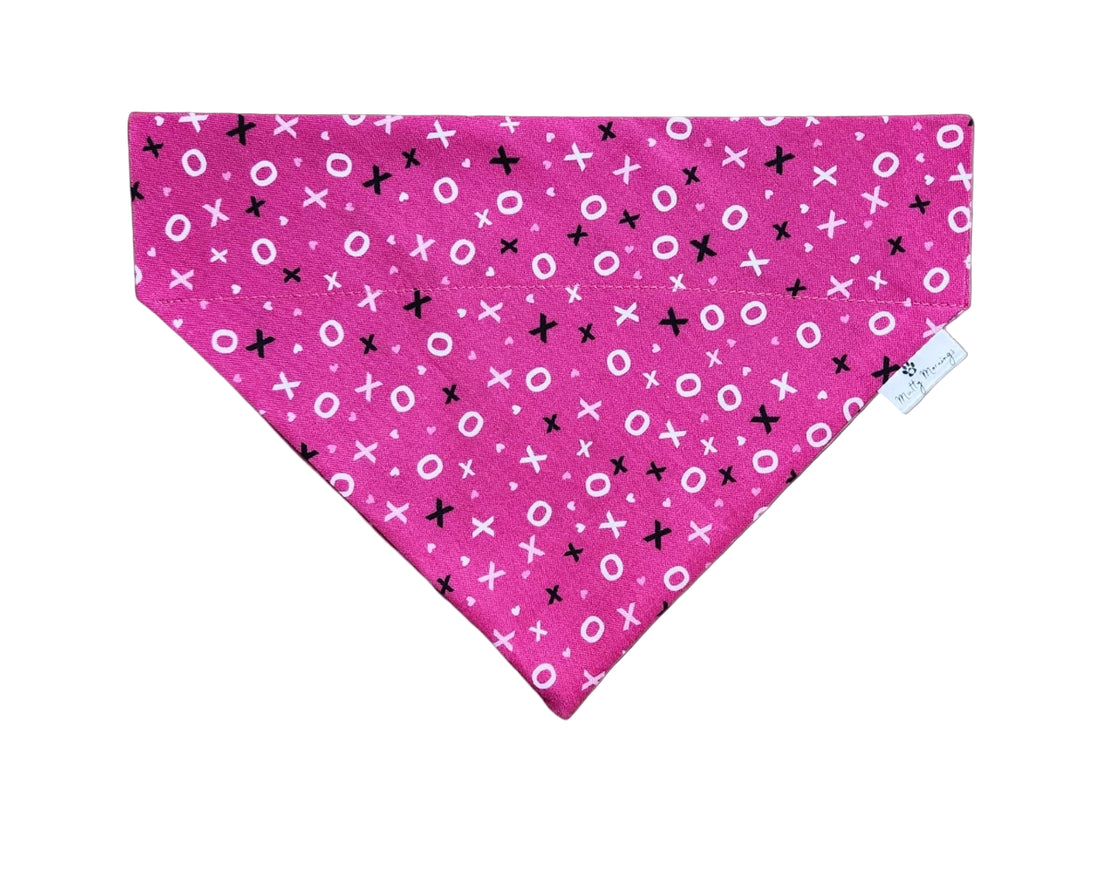 Love You XOXO Pet Bandana - Mutty Mornings