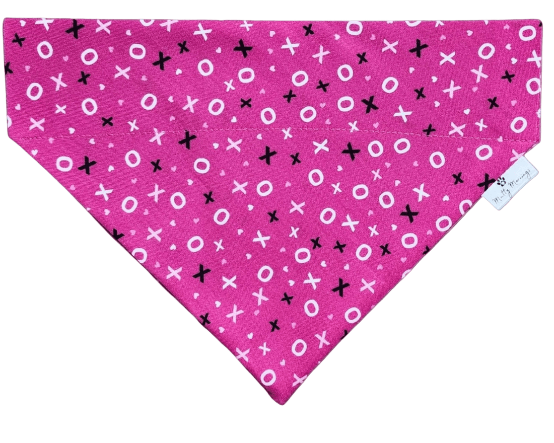 Love You XOXO Pet Bandana - Mutty Mornings