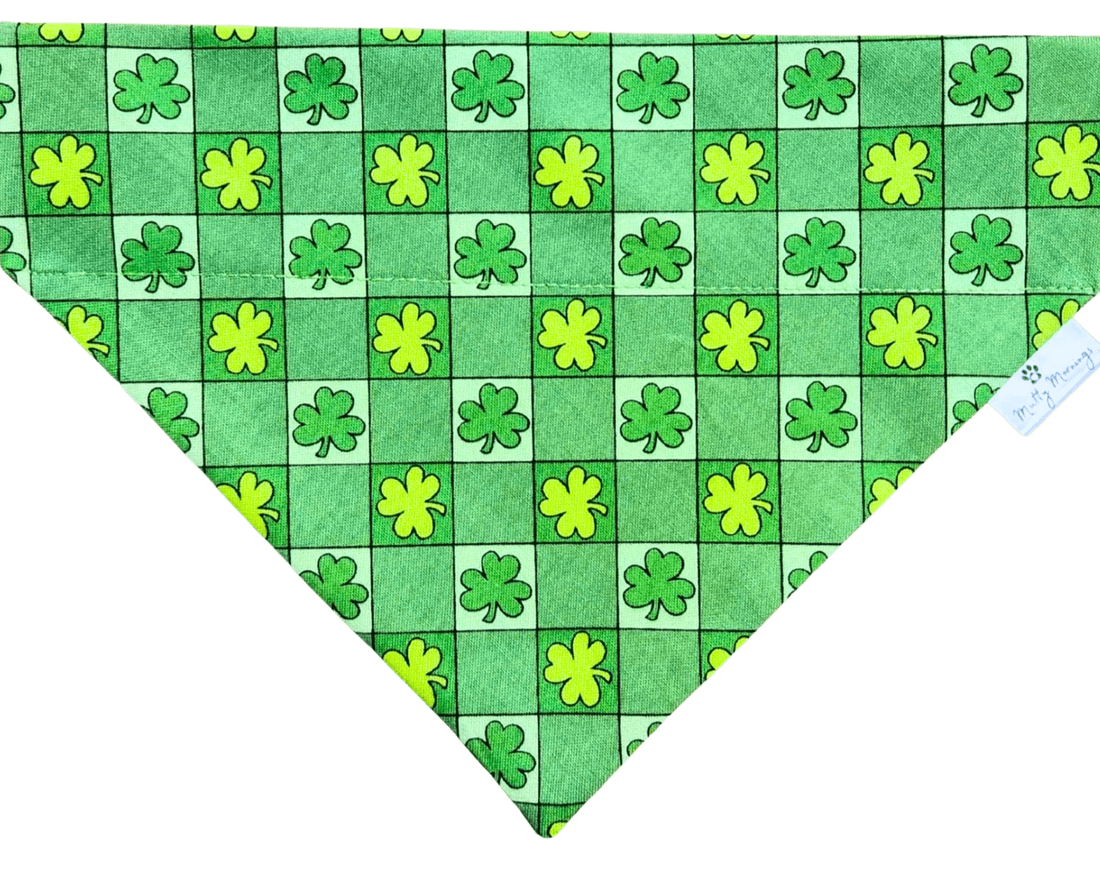 Lucky Patch Pet Bandana - Mutty Mornings