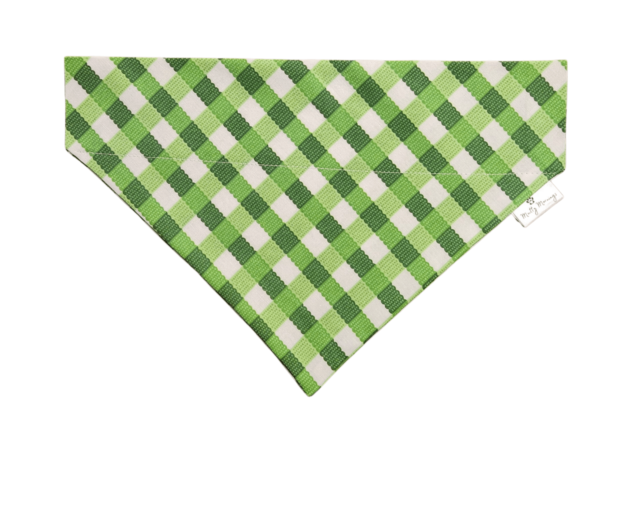 Lucky Plaid Pet Bandana - Mutty Mornings