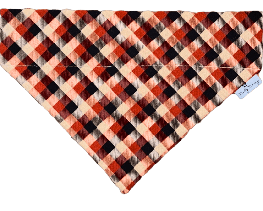 Lumberjack Plaid Pet Bandana - Mutty Mornings