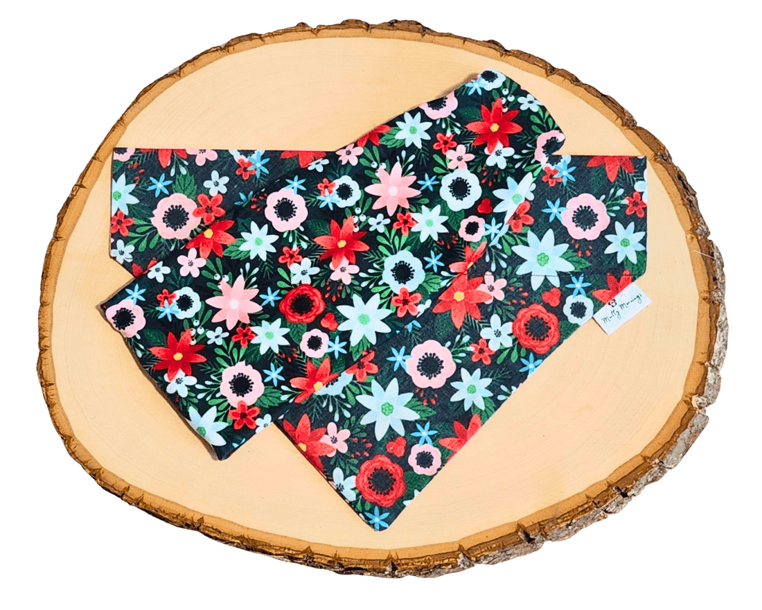 Merry and Bright Bandana &amp; Headband Set - Mutty Mornings