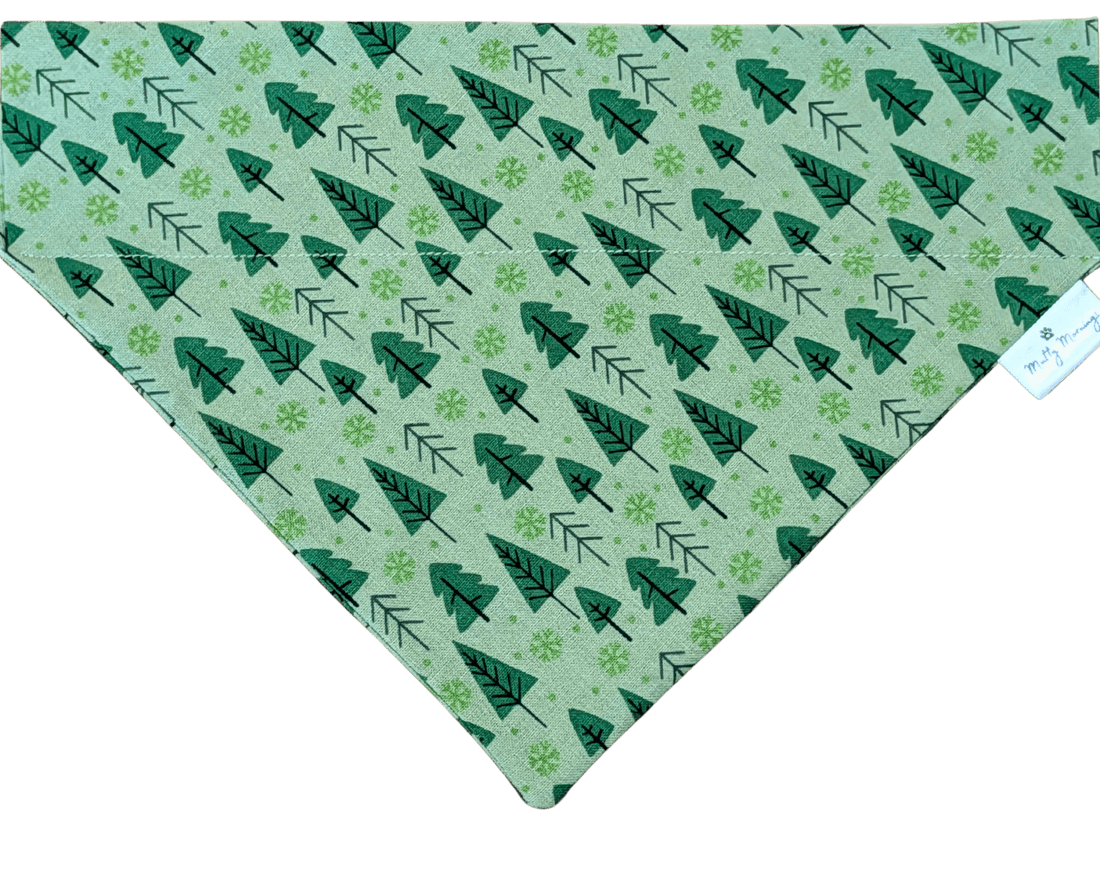 Merry Pines Pet Bandana - Mutty Mornings