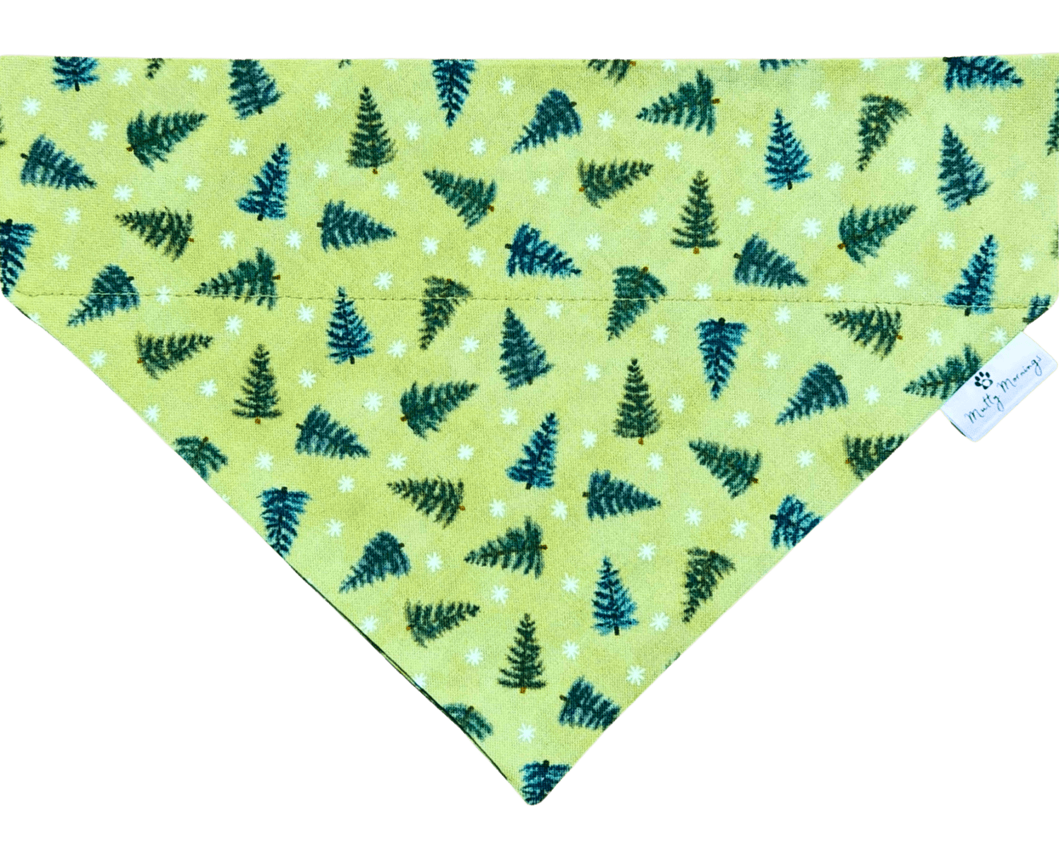 Merry Pines Pet Bandana - Mutty Mornings