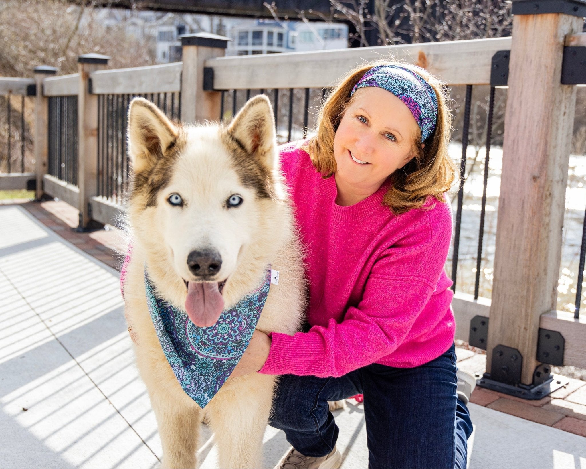 Merzouga Paisley Pet Bandana - Mutty Mornings
