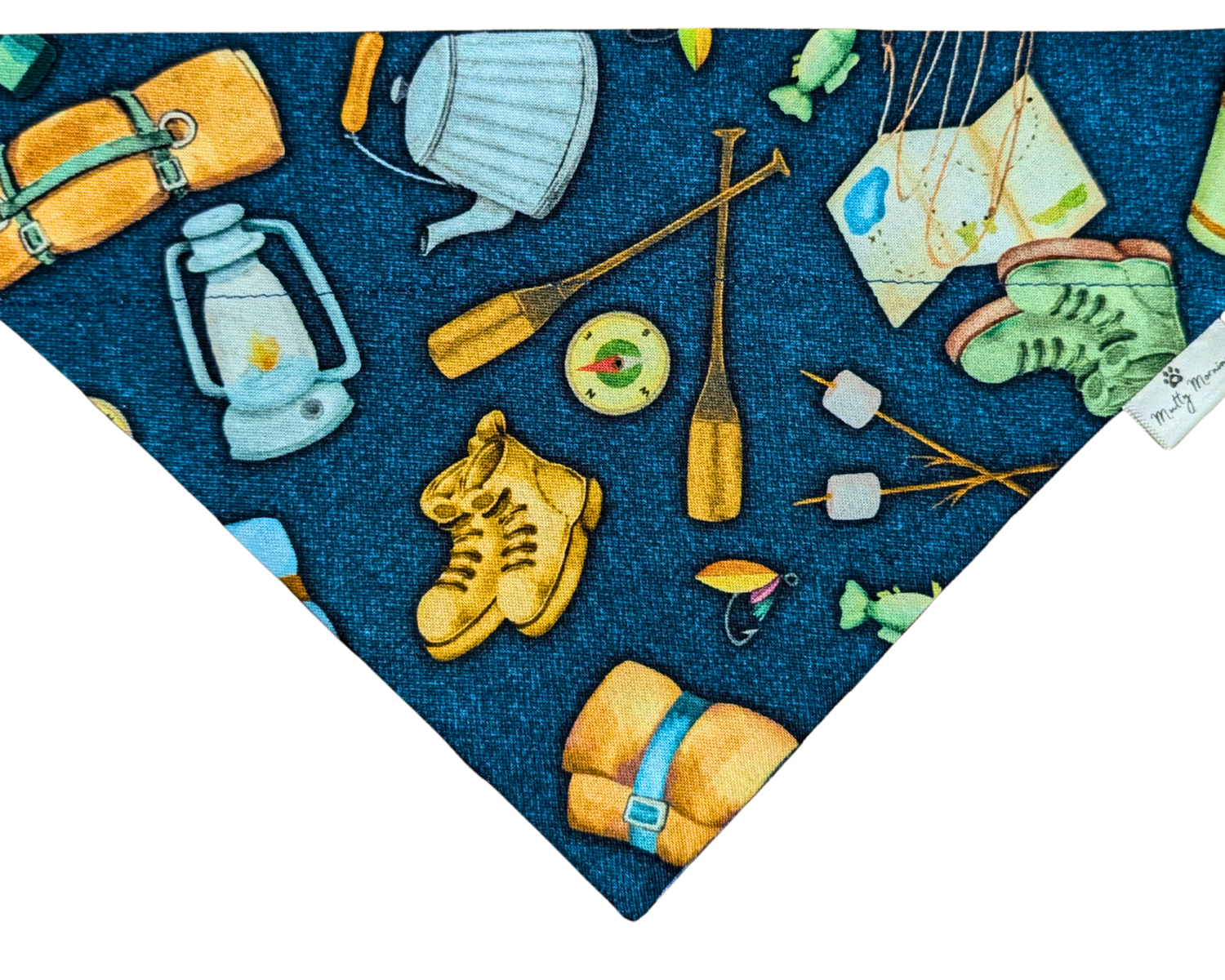 Midnight Campout Pet Bandana - Mutty Mornings