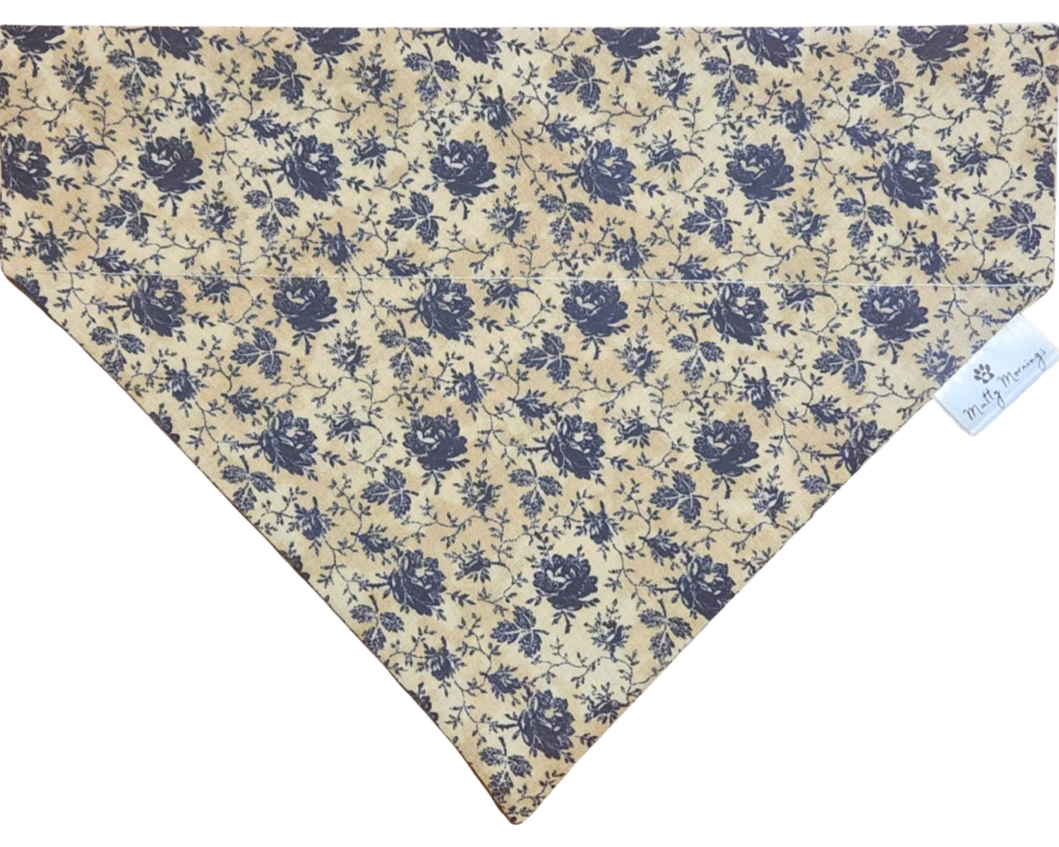 Midnight Rose Pet Bandana - Mutty Mornings
