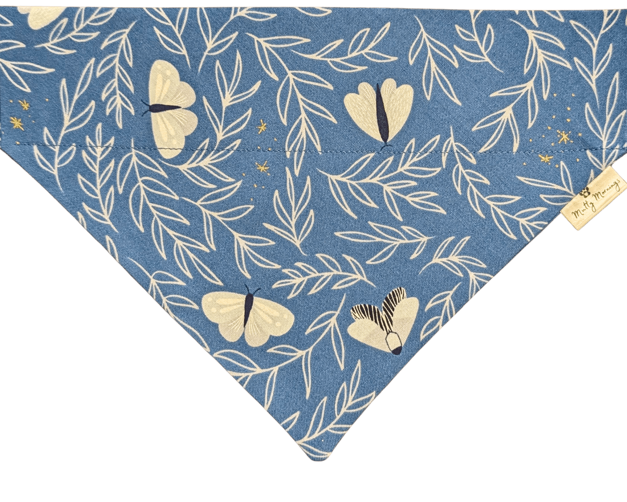 Moonlight Moth Pet Bandana - Mutty Mornings