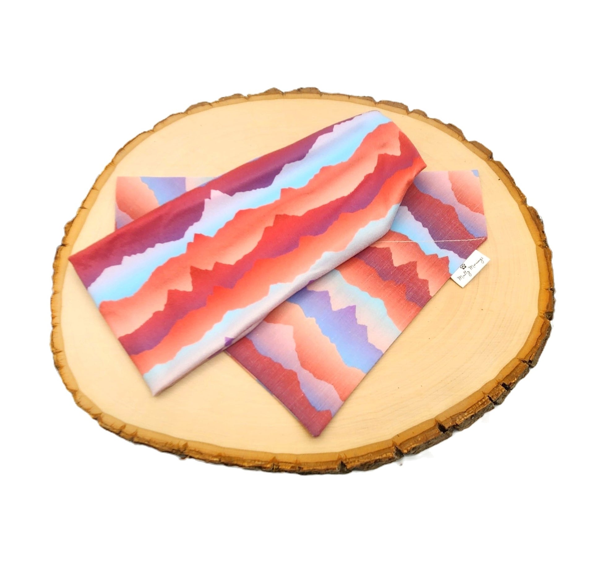 Mountain Sunrise Matching Headband - Mutty Mornings