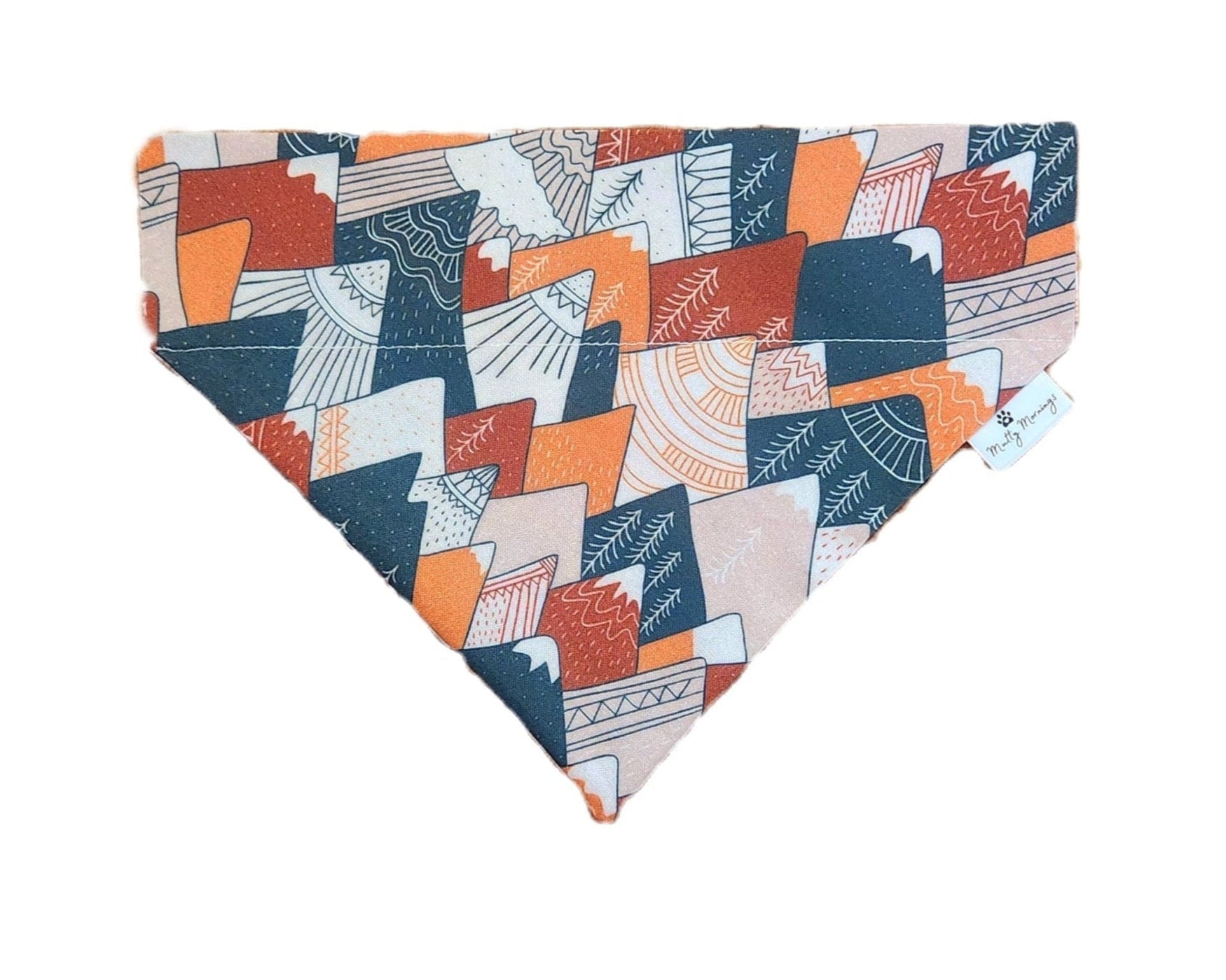 Mountain Tops Pet Bandana - Mutty Mornings