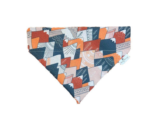 Mountain Tops Pet Bandana - Mutty Mornings