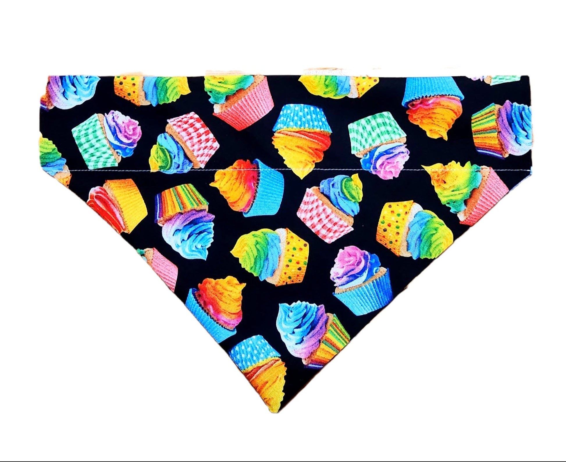 Neon Cupcakes Pet Bandana - Mutty Mornings