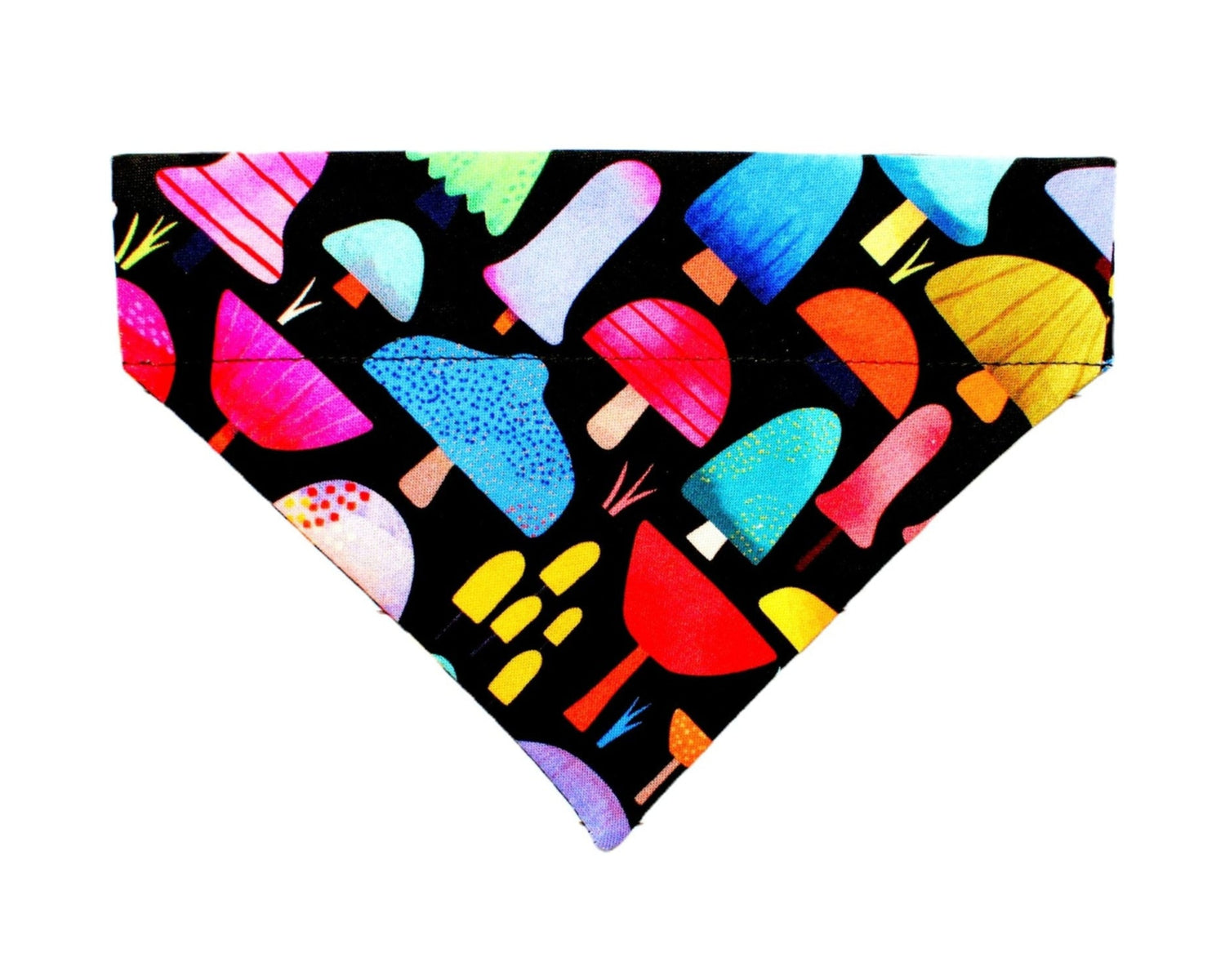 Neon Mushrooms Pet Bandana - Mutty Mornings