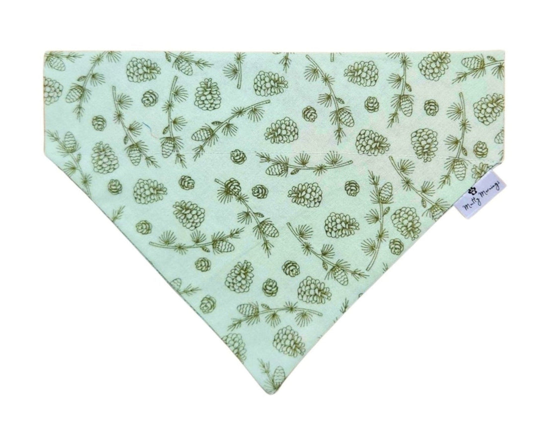 Peppermint Pine Pet Bandana - Mutty Mornings