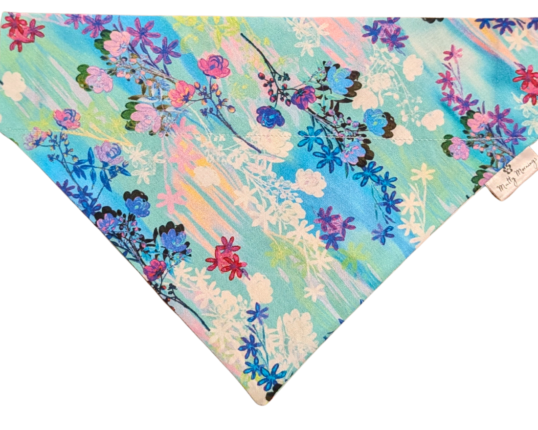 Petals in the Sky Pet Bandana - Mutty Mornings