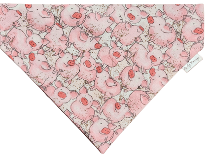 Piggies in Pink Pet Bandana - Mutty Mornings