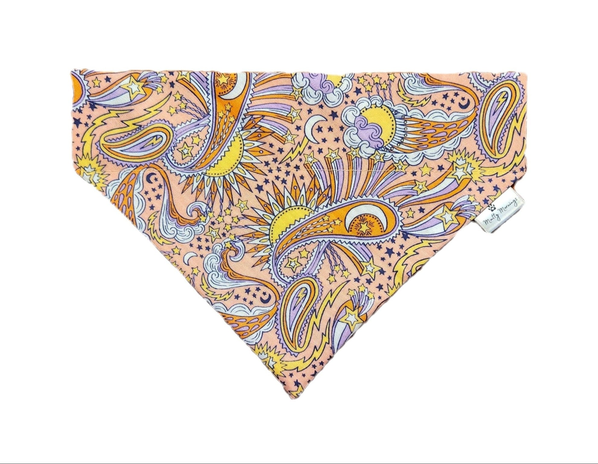 Psychedelic Swirl Pet Bandana - Mutty Mornings