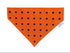 Pumpkin Polka Dot Pet Bandana - Mutty Mornings