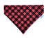 Red Buffalo Check Plaid Bandana & Headband Set - Mutty Mornings