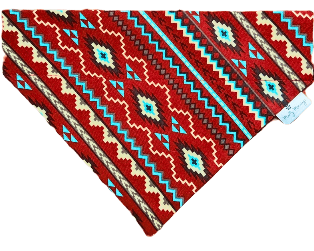 Red Rock Pet Bandana - Mutty Mornings