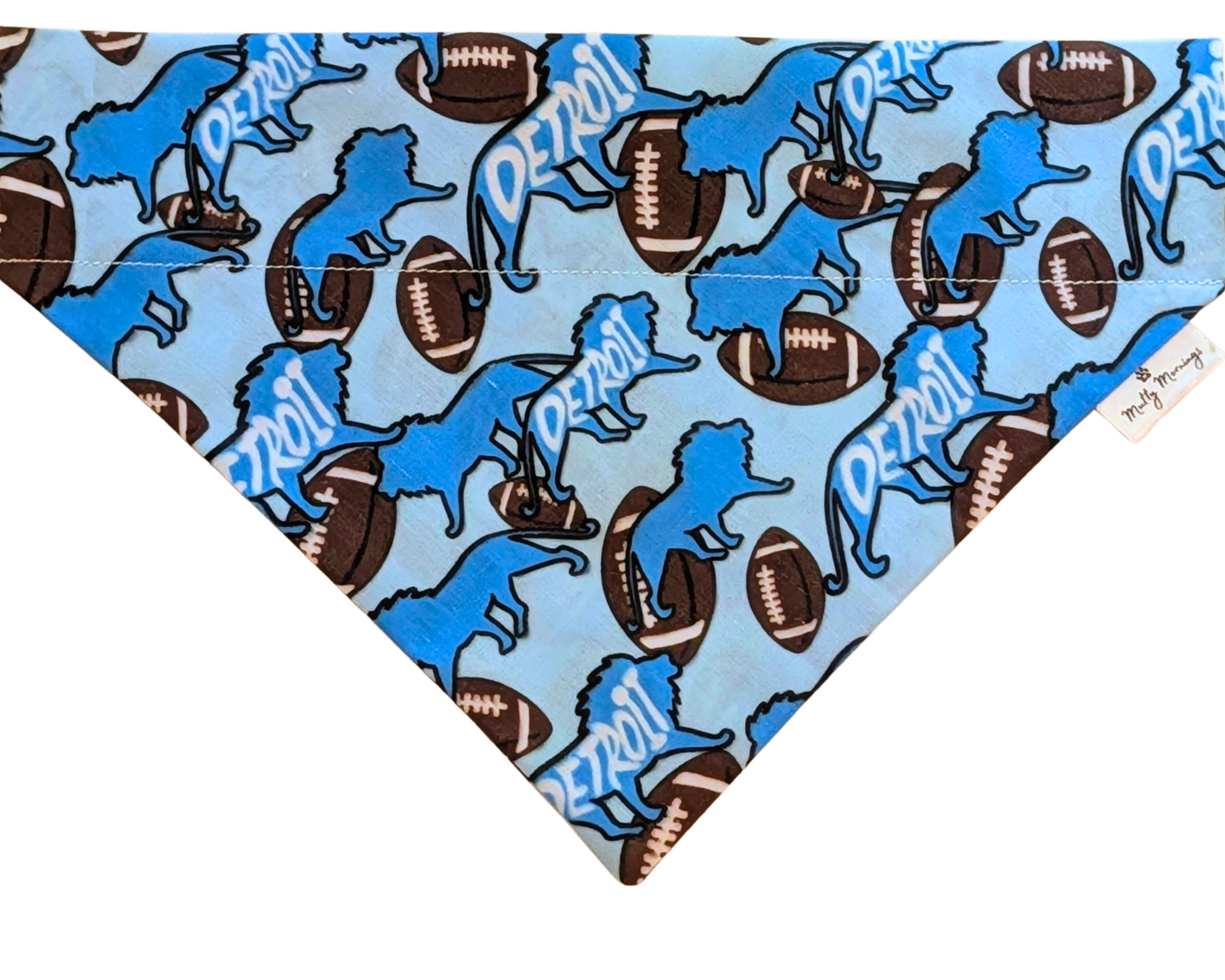 Lions of Detroit Pet Bandana