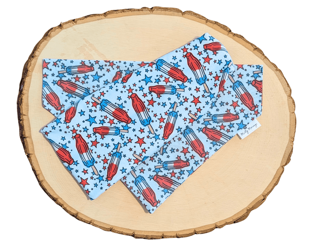 Rocket Pop Bandana &amp; Headband Set - Mutty Mornings