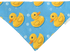 Rubber Ducky Pet Bandana - Mutty Mornings