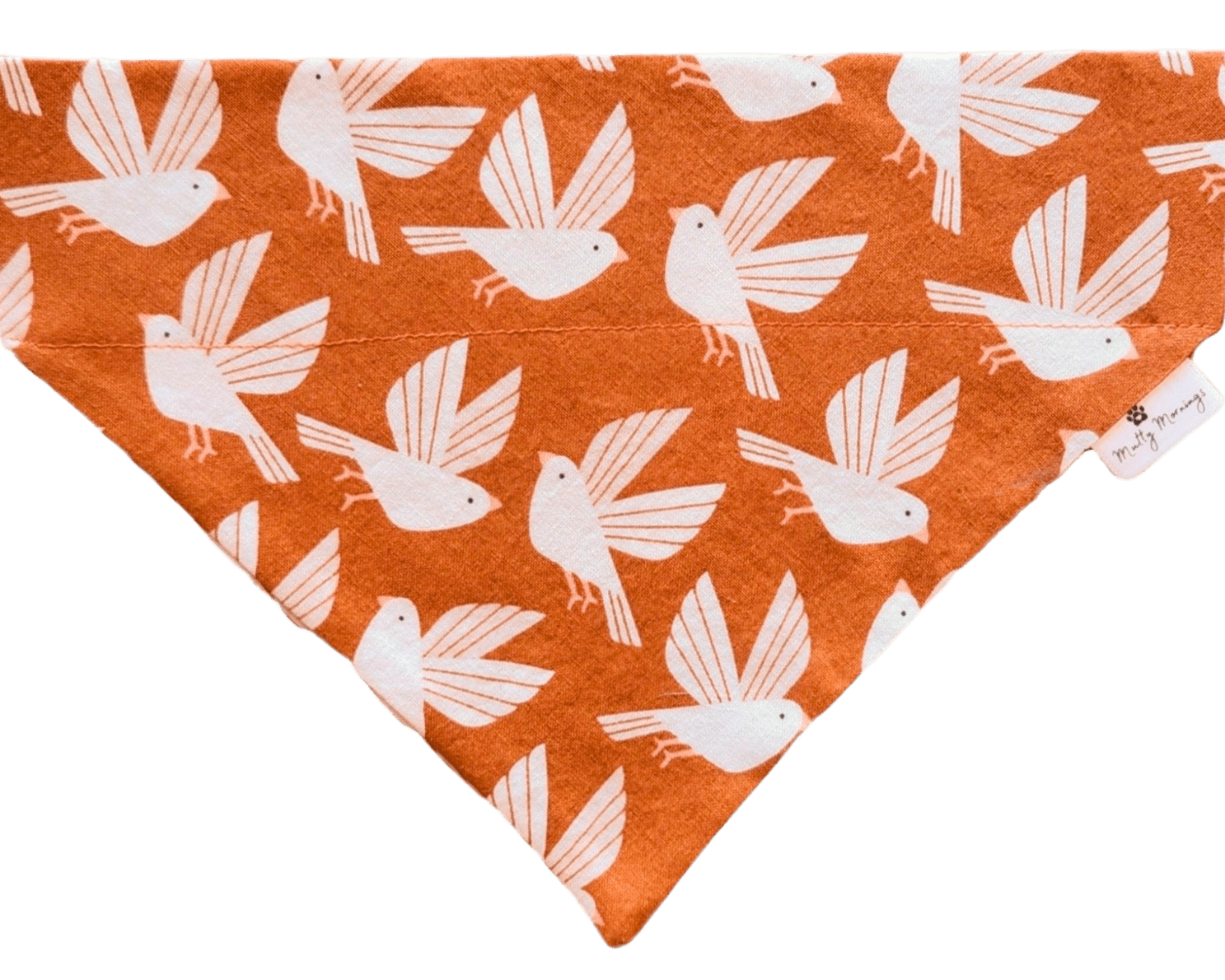 Rust &amp; Wing Pet Bandana - Mutty Mornings